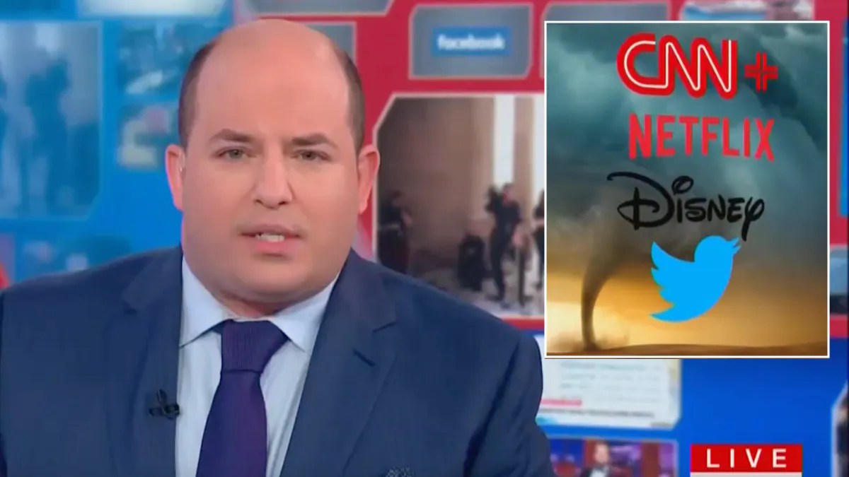 Brian Stelter CNN+ shutdown