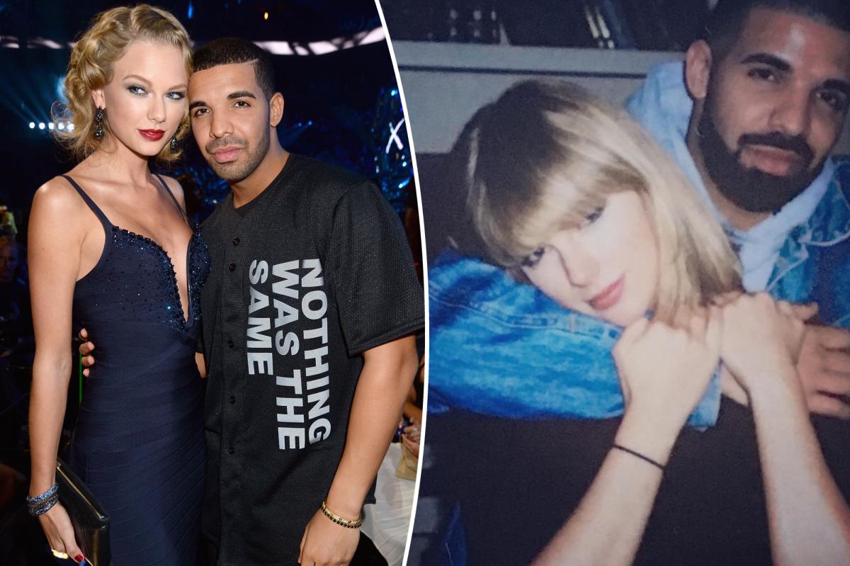 Drake embrasse Taylor Swift sur une photo de retour