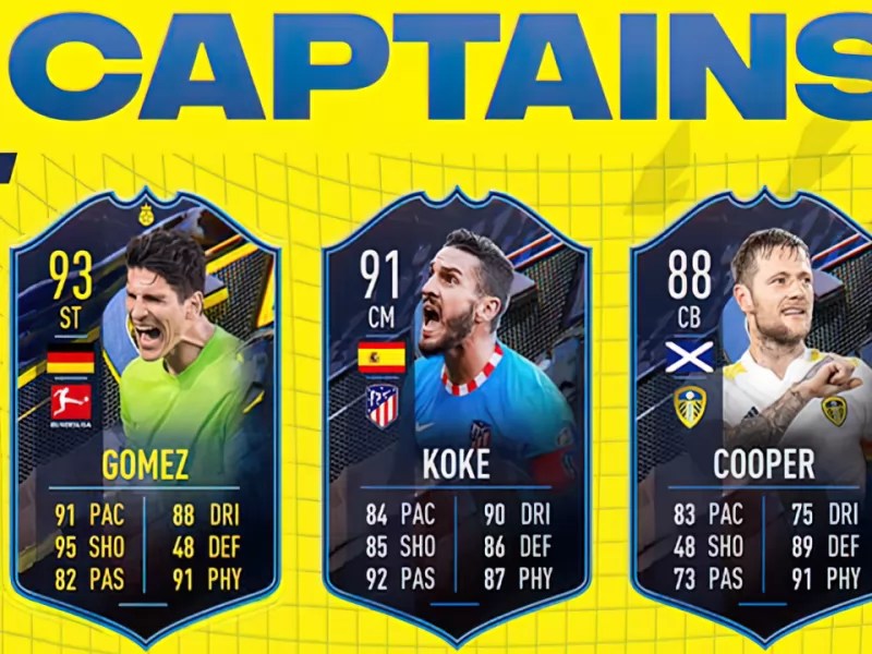 FIFA 22 : Mario Gomez, Liam Cooper et Koke dans la première Mini Release des Capitaines FUT