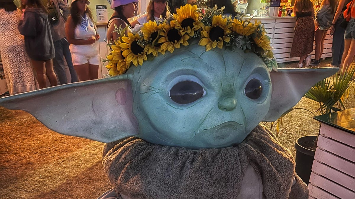 Festival Grogu était une icône à Coachella 2022