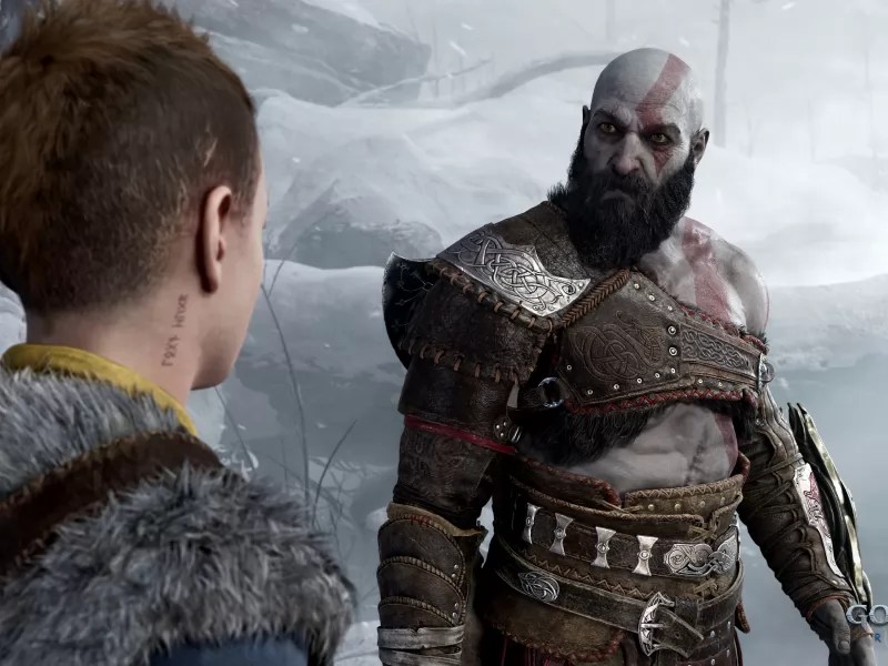 God of War Ragnarok entre les mains d'un petit gamer : le teaser d'un développeur