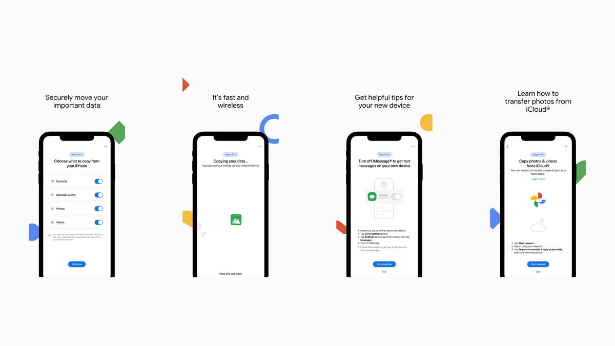 Google lance discrètement l'application "Passer à Android" sur iOS - XDA Developers