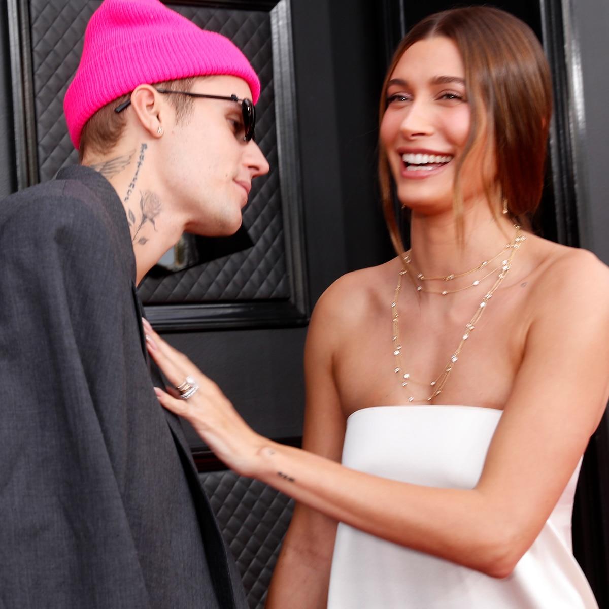 Hailey Bieber aborde les rumeurs de grossesse après avoir assisté aux Grammys avec Justin Bieber