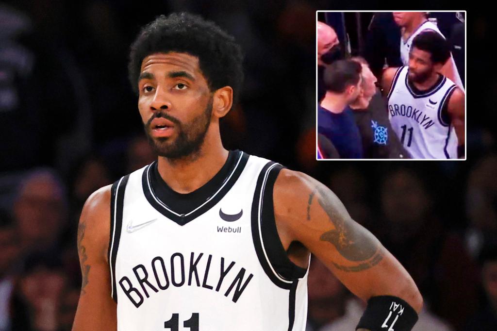 Kyrie Irving des Nets affronte le mauvais fan après avoir été chahuté - News 24