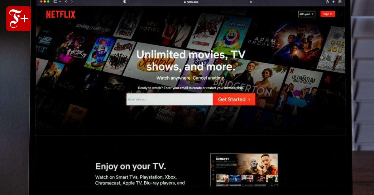 Le cours de Netflix chute de 20% – ​​FAZ – Frankfurter Allgemeine Zeitung