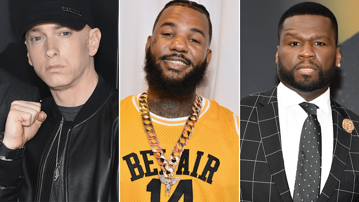 Le jeu met Eminem au défi de se battre, dit 50 Cent « ne peut pas rapper »