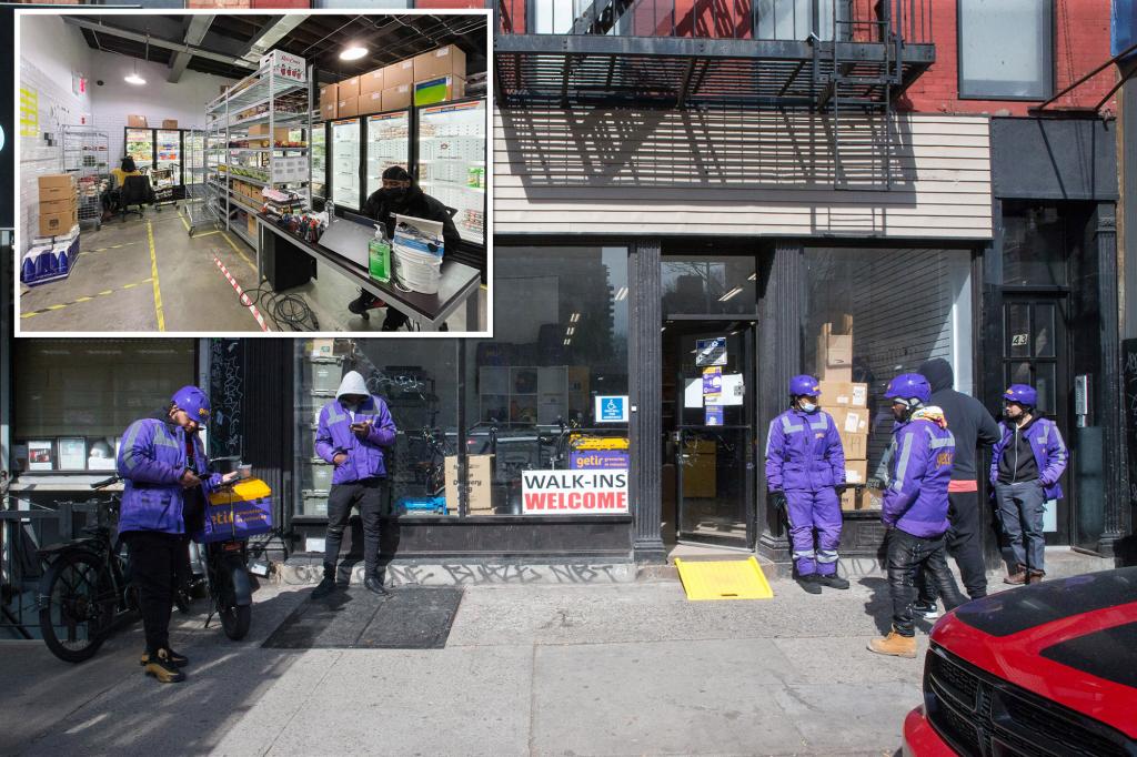 Les applications d'épicerie tentent de se débarrasser de la réputation de "crackhouse" des centres de livraison de New York - New York Post
