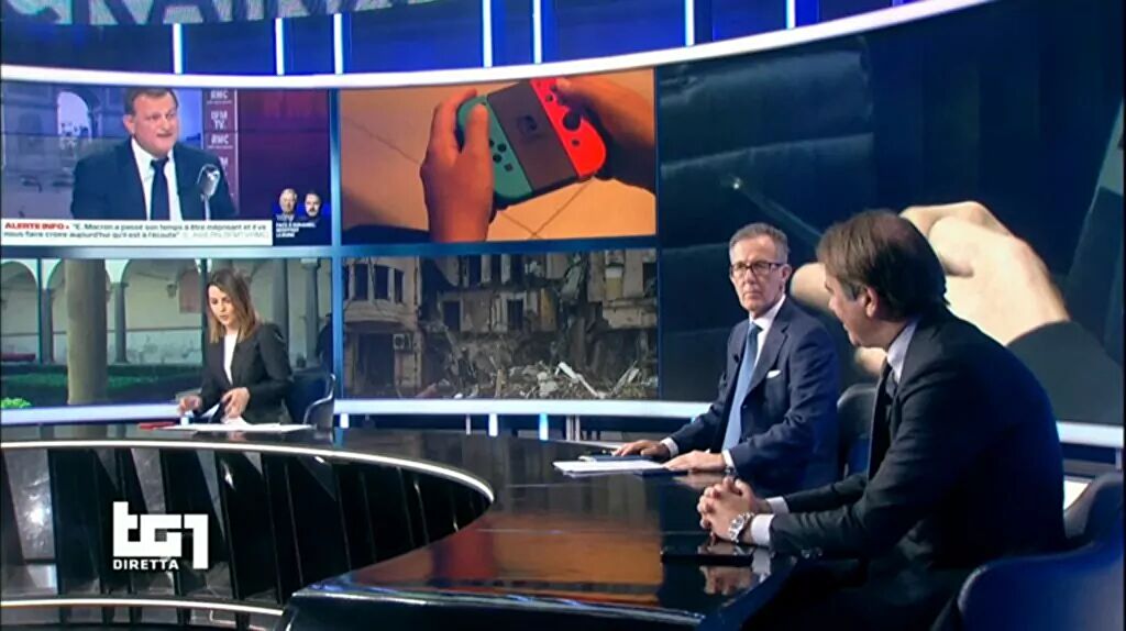 Les jeux vidéo, les smartphones et tout le web sont comparés à la cocaïne sur TG1