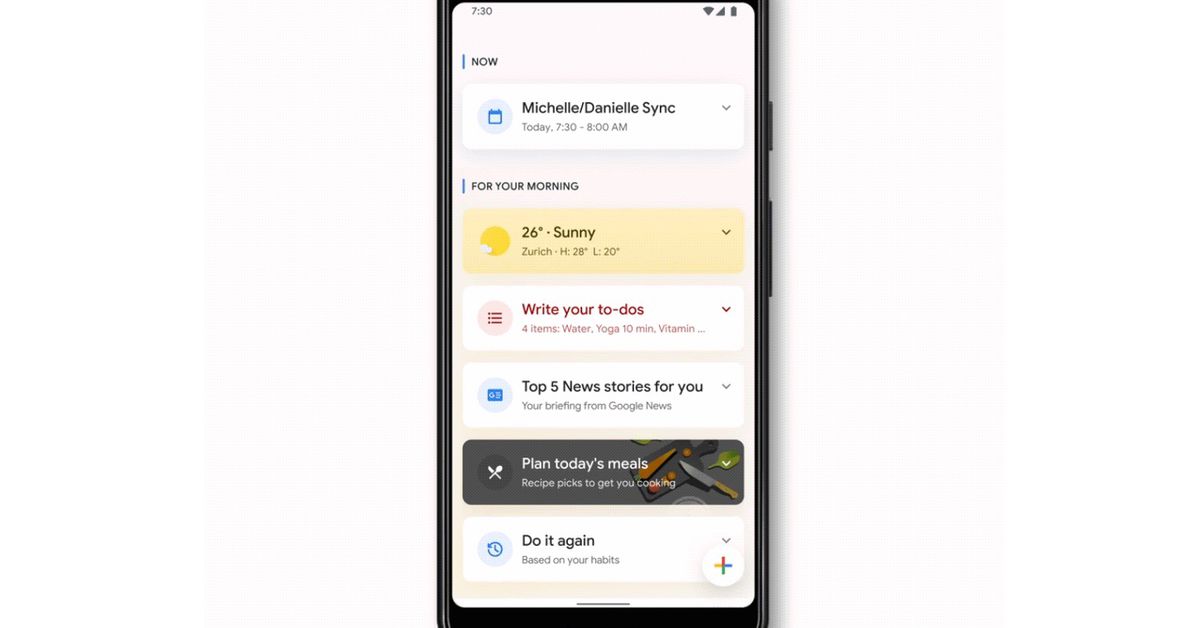 L'instantané déroulant pratique de Google de votre journée a disparu des téléphones - The Verge