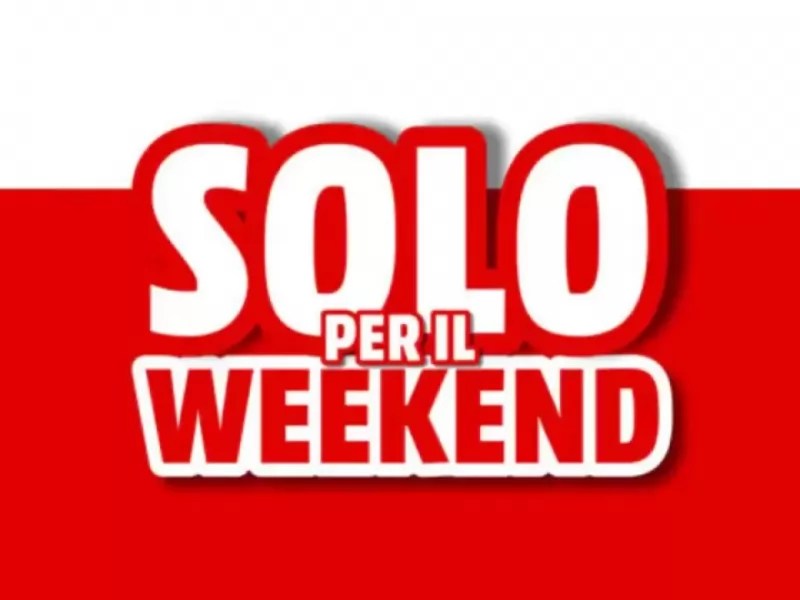MediaWorld Discounts Only for the Weekend : les opportunités disponibles pour un temps limité