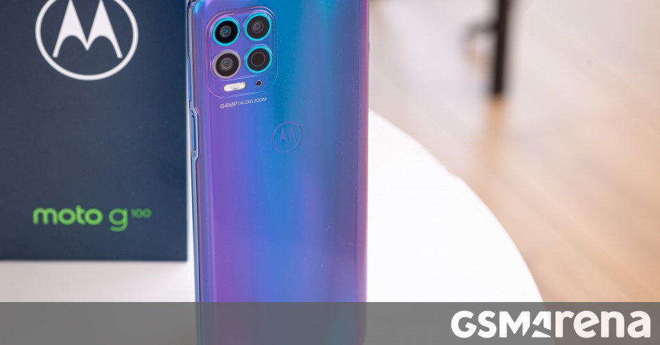 Moto G100 reçoit la mise à jour Android 12 - GSMArena.com