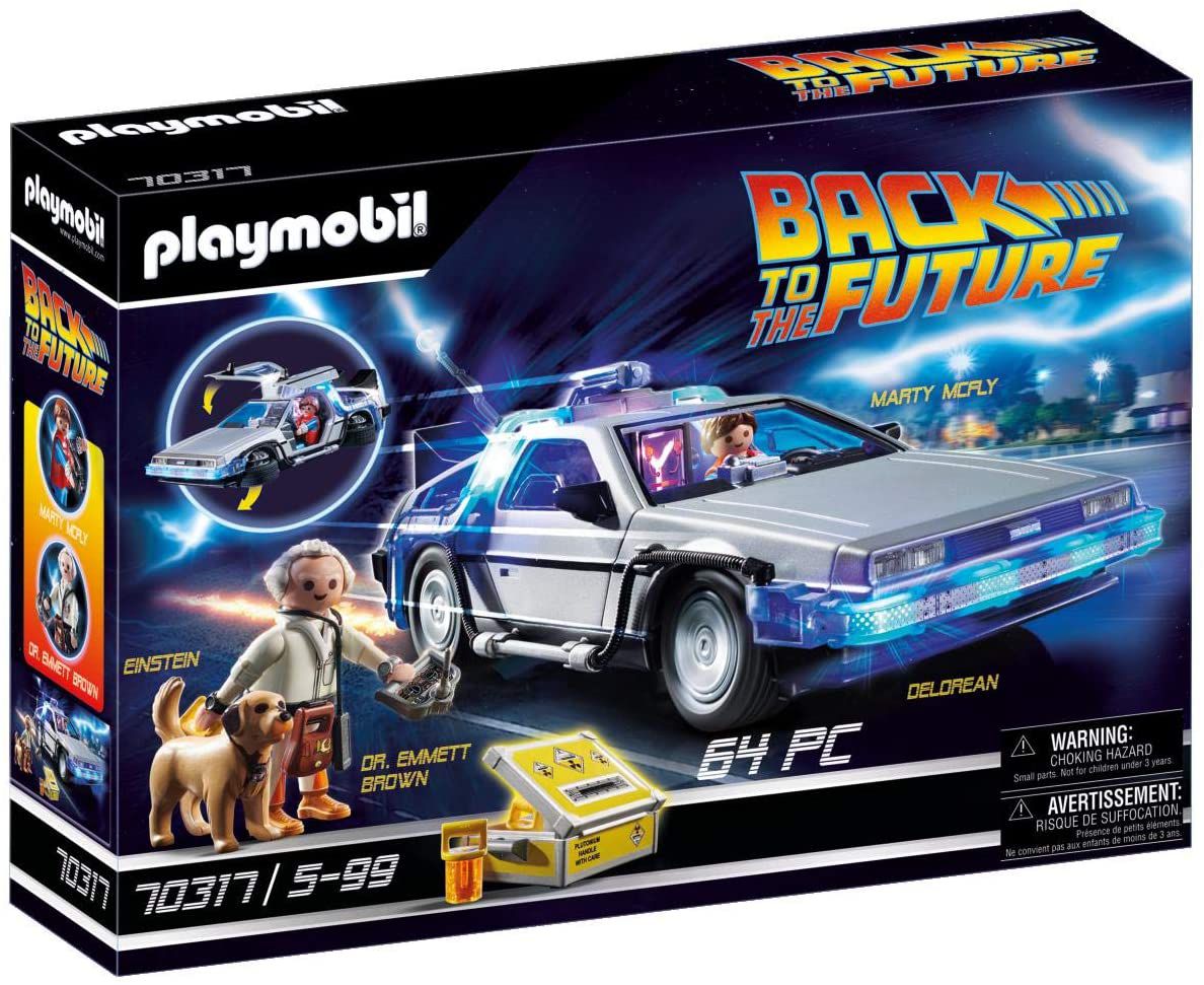 Playmobil DeLorean Retour vers le futur : en promotion sur Amazon avec une remise de 20%