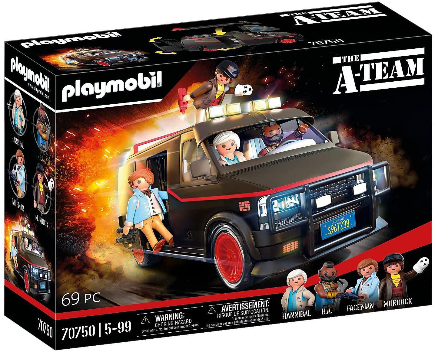 Playmobil The A-Team Van est en super offre sur Amazon à 58,99 €