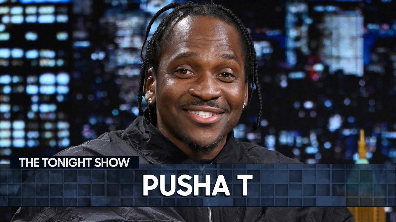 Pusha T décompose la différence entre Kanye West et Pharrell en tant que producteurs |  Le spectacle de ce soir