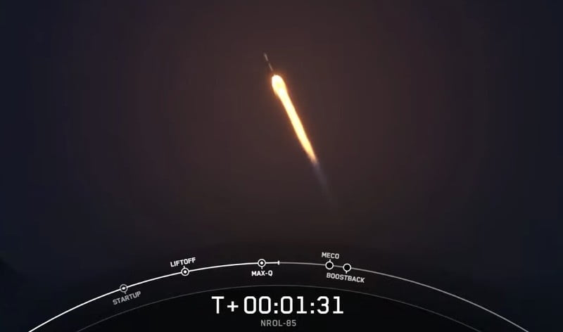 Regardez les moments clés du lancement du satellite espion de SpaceX - Digital Trends