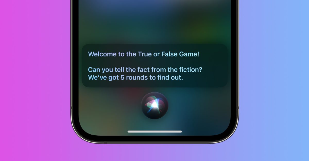 Siri teste "à quel point les gens sont crédules" avec le jeu vrai ou faux du poisson d'avril