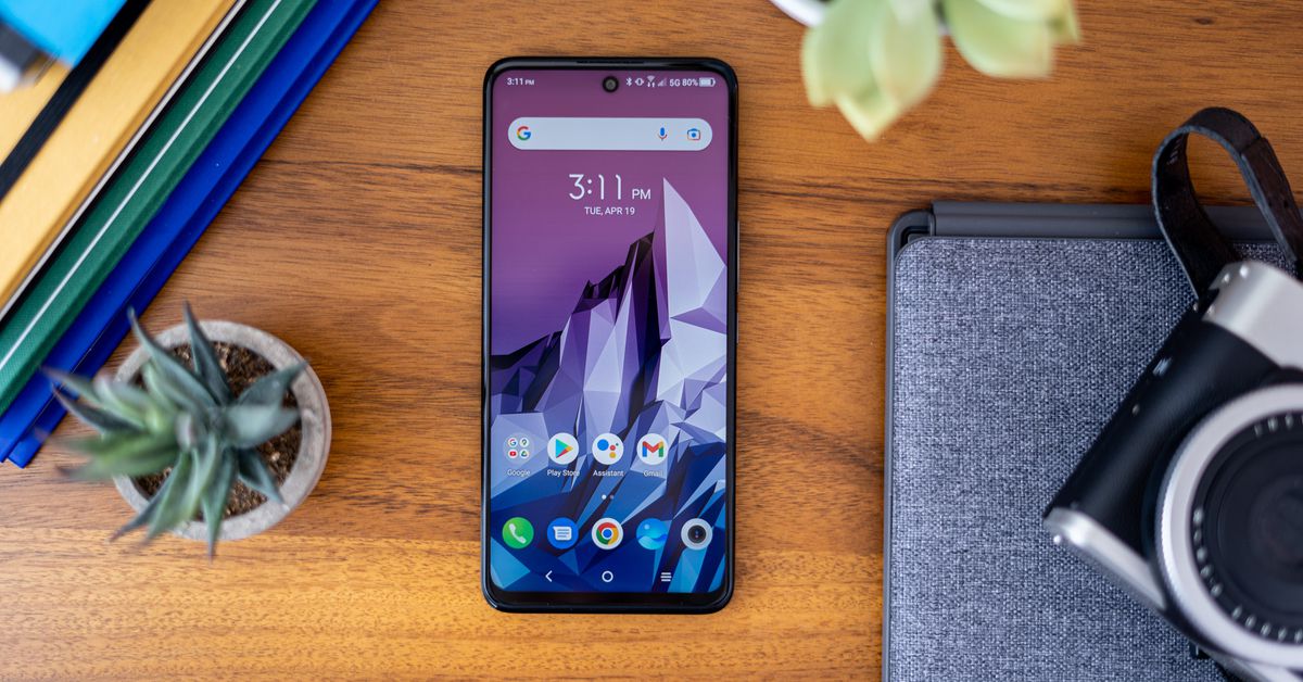 Test TCL 30 V 5G : Verizon 5G et pas grand-chose d'autre