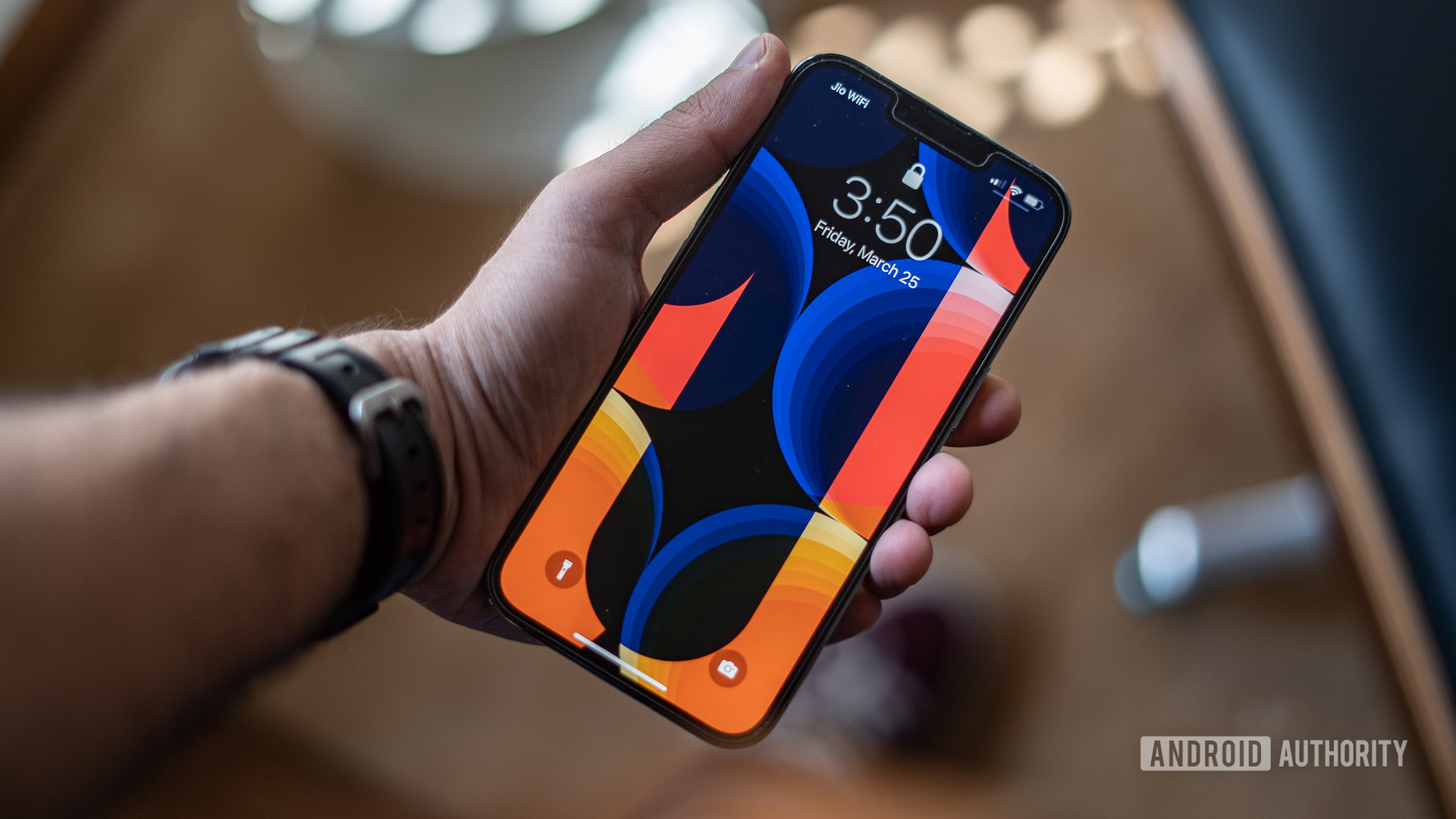iPhone 13 Pro six months later in hand