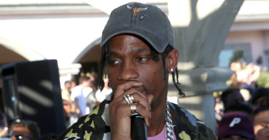 Travis Scott joue un set surprise à l’after de Coachella