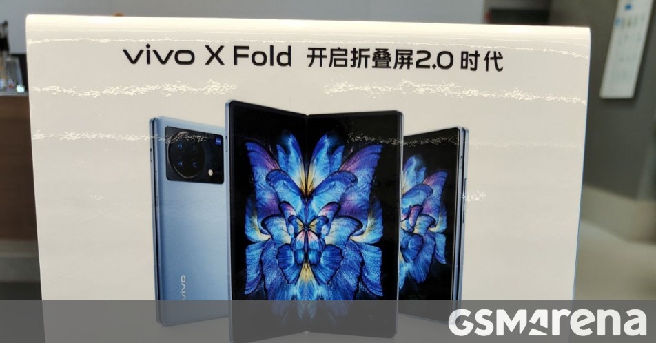 Une fuite de matériel marketing vivo X Fold révélant plus de spécifications - GSMArena.com