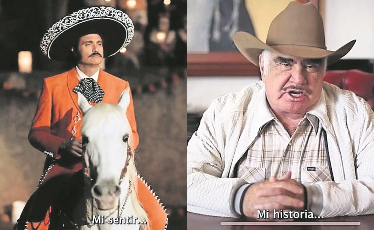 Vicente Fernández anuncia su serie biográfica autorizada