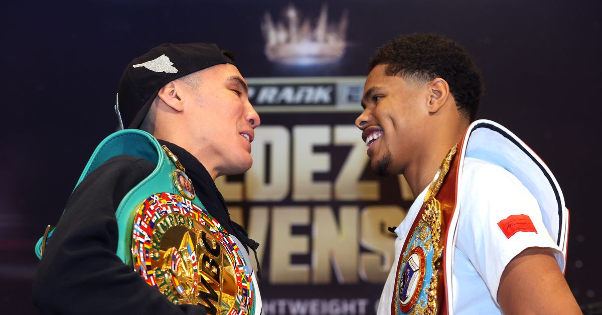 Vidéo de pesée en direct de Valdez-Stevenson, résultats, comment regarder - Bad Left Hook