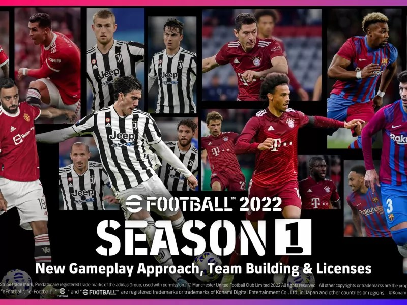 eFootball 2022 redémarre à partir de la saison 1 : une mer de nouveau gameplay avec la mise à jour 1.0