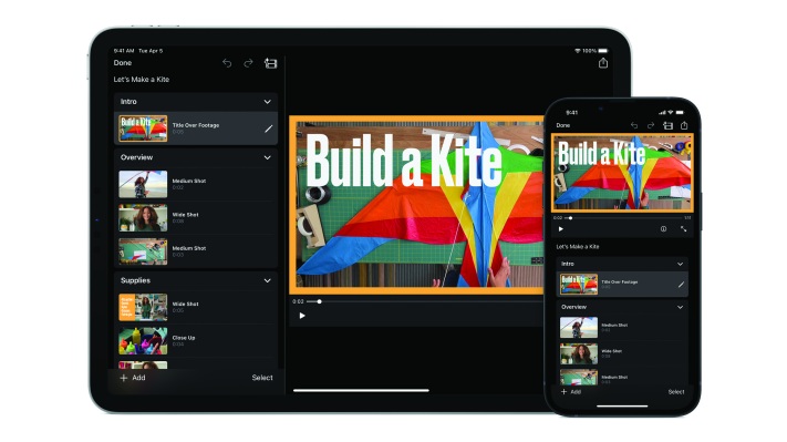 iMovie sur iPhone et iPad peut désormais générer automatiquement des films - TechCrunch