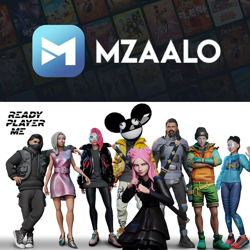 Ready Player Me s'associe au service de streaming vidéo basé sur la blockchain Mzaalo - Indiantelevision.com