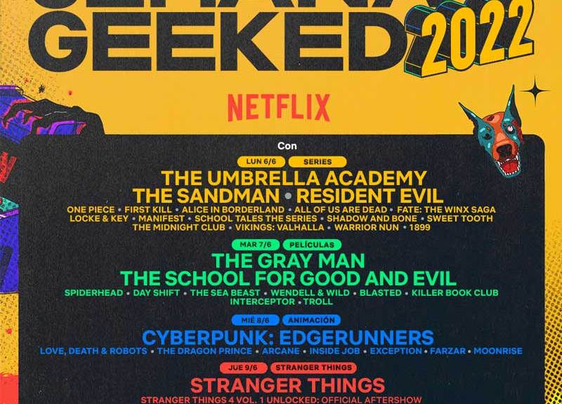 Comment regarder la Geeked Week 2022 et le calendrier des événements |  #Netflix |  Actualité Anime, Manga et Jeu Vidéo |  MultiAnime.com.mx - MultiAnime: Anime et Manga News