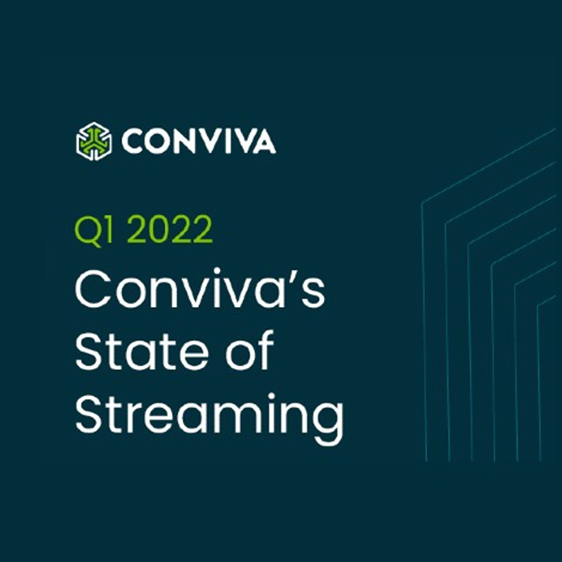 Les données de Conviva montrent une croissance de 10 % du streaming dans le monde au premier trimestre