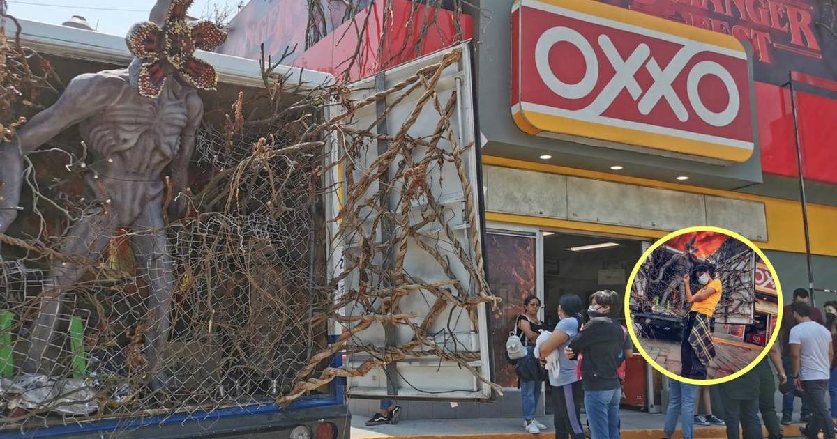 Où est le CDMX Oxxo sur le thème de "Stranger Things" ?  - Métro Mexique