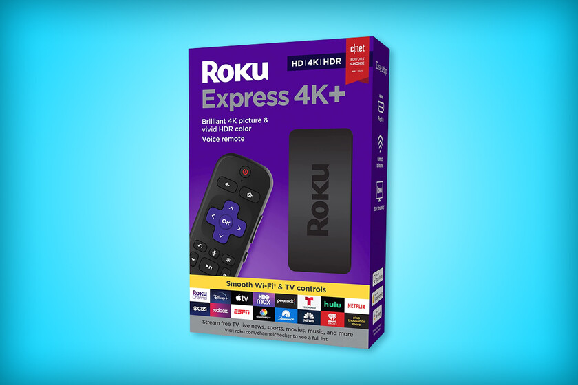 Roku Express 4K+ pour moins de 800 pesos chez Amazon Mexique : l'appareil de streaming pour regarder Netflix,... - Xataka México