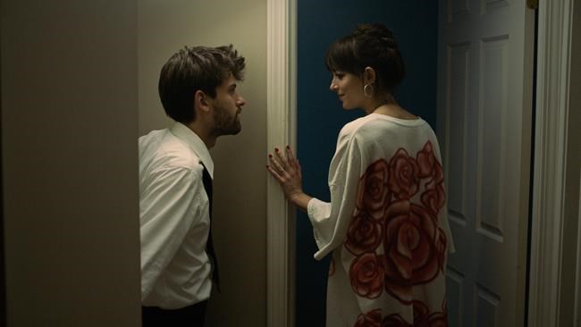 Cooper Raiff and Dakota Johnson star in feature film “Cha Cha Real Smooth,” which debuts on Apple TV Plus on June 17. THE CANADIAN PRESS/HO-Apple TV Plus **MANDATORY CREDIT**