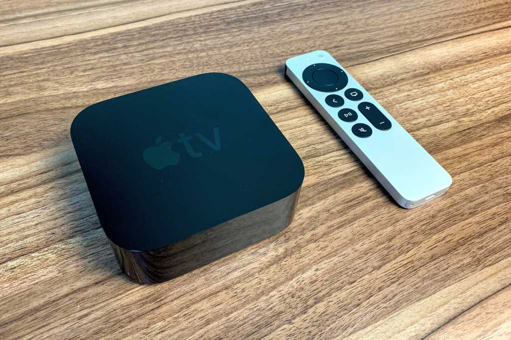 Apple TV 4K and remote