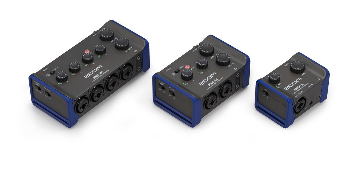 Les nouvelles interfaces audio AMS de Zoom peuvent basculer entre les modes musique et streaming en un tour de main