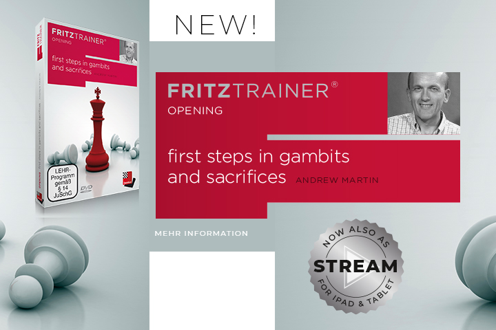 Nouveau : streaming Fritztrainer pour tablettes, iPads et smartphones - ChessBase