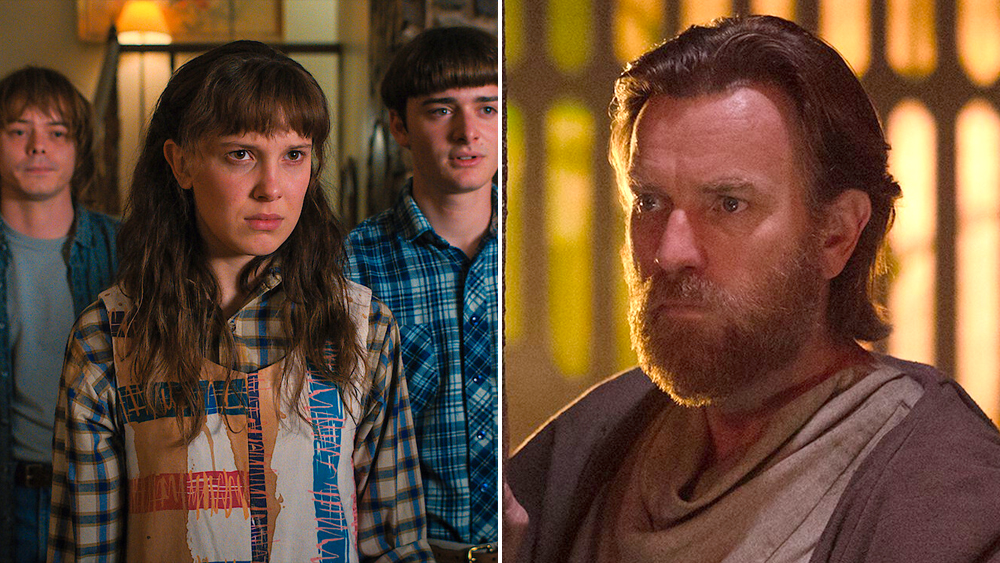 'Stranger Things' dépasse 'Obi-Wan Kenobi' dans la confrontation en streaming, affichant le plus gros début américain depuis mars 2020, déclare Nielsen - Crumpe