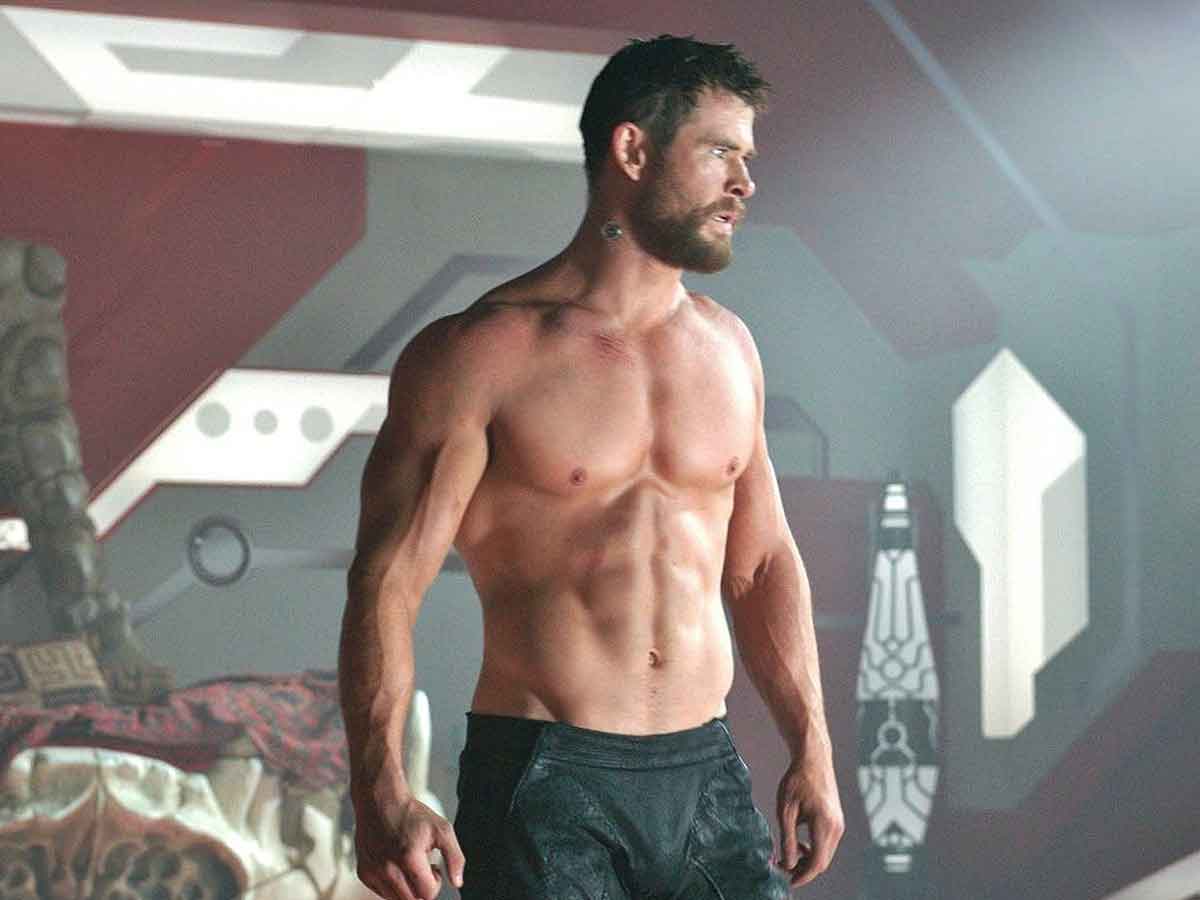 Chris Hemsworth nunca ha estado tan fuerte físicamente como en Thor 4