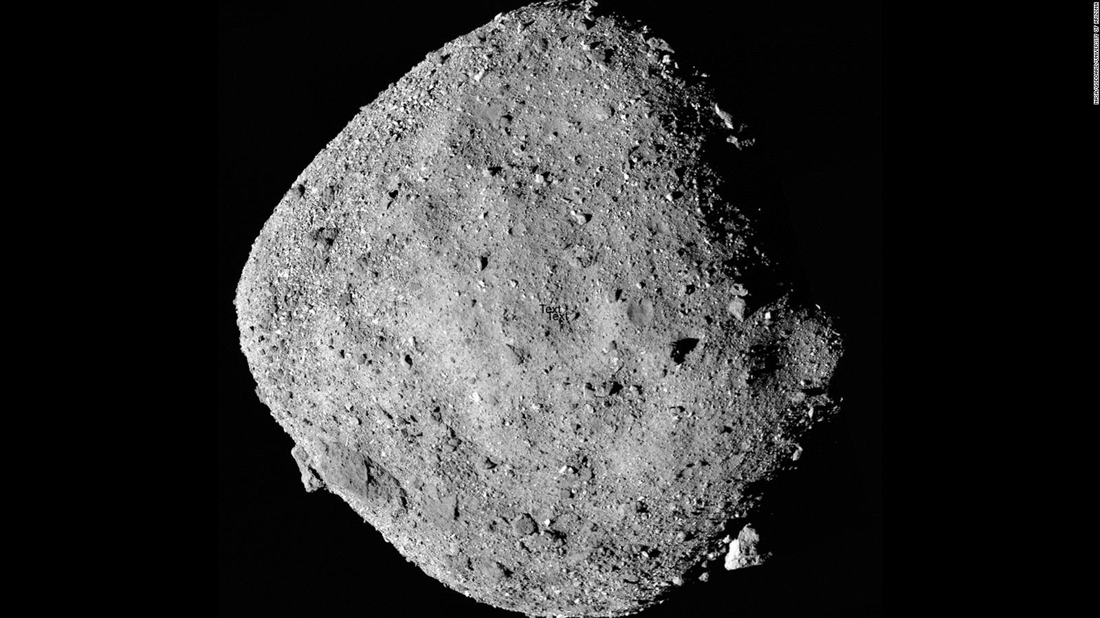 La NASA révèle une découverte "étonnante" sur l'astéroïde Bennu