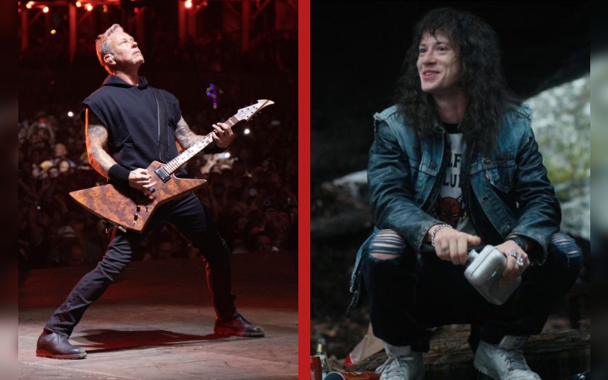 Metallica rend hommage au personnage de Stranger Things |  Vidéo - Nouvelles Aristegui