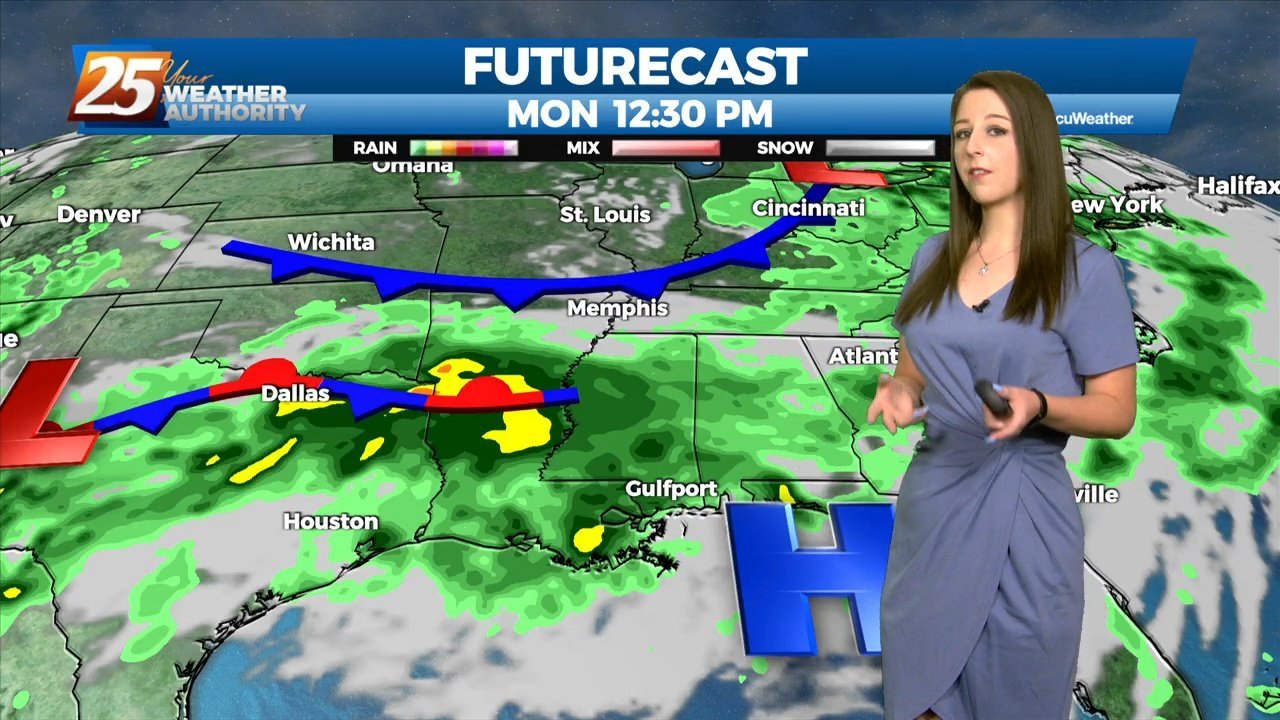 8/21 - La Bretagne "Conditions sombres à venir" Prévisions du dimanche soir - WXXV News 25
