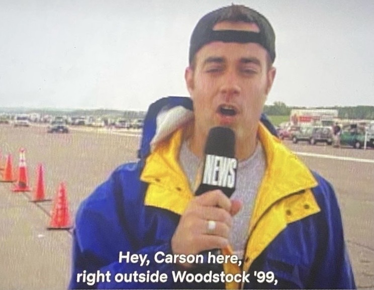 Carson Daly pensait qu’il « allait mourir » à Woodstock ’99