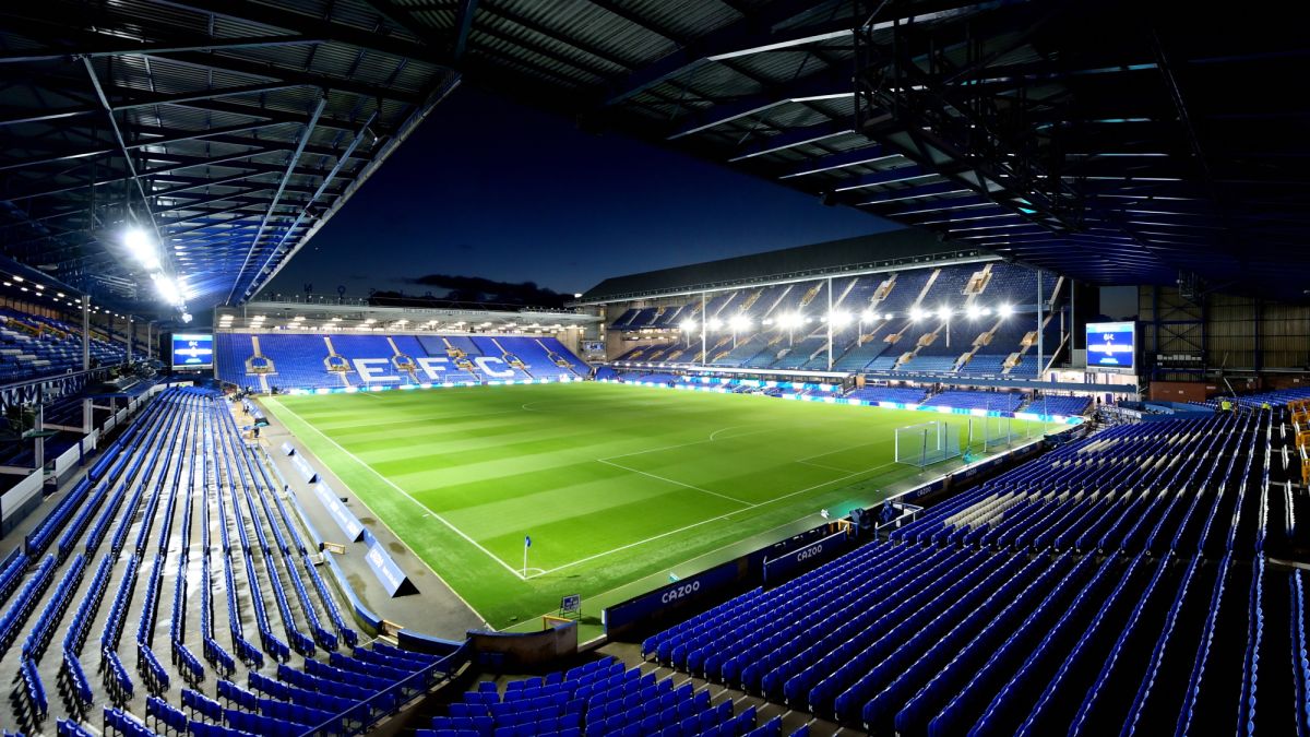 Goodison Park - home of Premier League team Everton