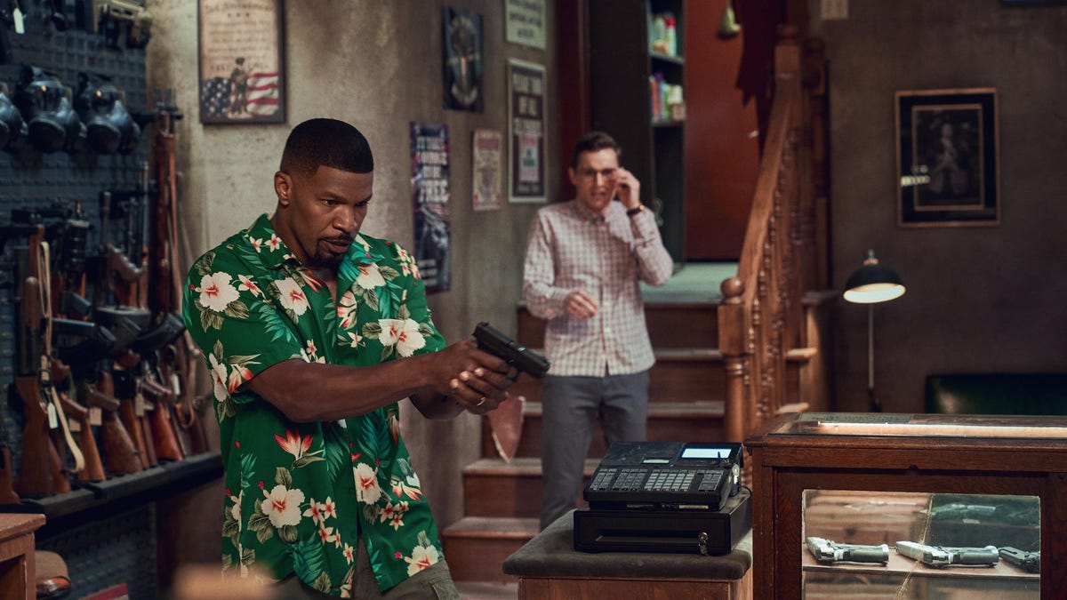 Jamie Foxx lance un clip vidéo pour Netflix Vampire Feature Day Shift