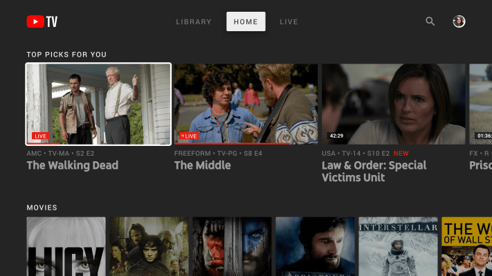 La mise à jour de YouTube TV pourrait permettre aux téléspectateurs de regarder jusqu'à quatre flux en direct à la fois - TechCrunch