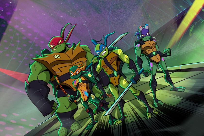 'L'ascension des Tortues Ninja : le film' est incroyable dans ses dessins et ses scènes d'action, mais il... - Espinof