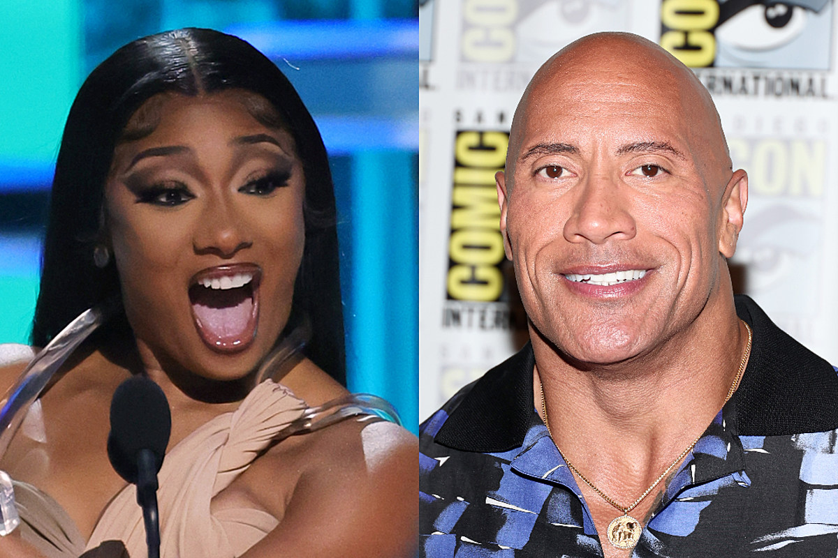 Megan Thee Stallion répond à The Rock qui veut être son animal de compagnie