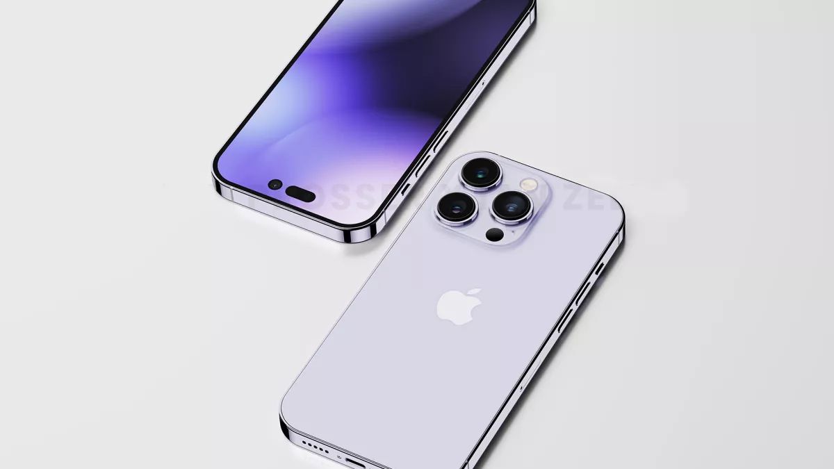 iPhone 14 Pro render