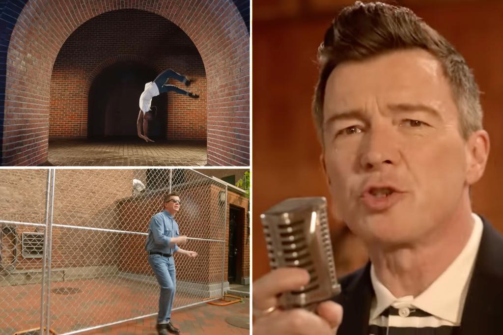 Rick Astley recrée le clip de « Never Gonna Give You Up » 35 ans plus tard